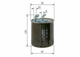 BOSCH F026402065 Fuel Filter - Fuel Filter for 2006 Sprinter — Fuel Delivery