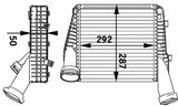 MAHLE Turbo Radiator (Intercooler) Left for 07 Touareg, Q7, Cayenne 3.0 TDI and 4.2 TDI — Radiators & Fans
