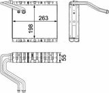 MAHLE BEHR AE85000P Evaporator for Volvo XC60 & Freelander II 2.2D - Durable & Efficient Cooling — Condensers & Evaporators