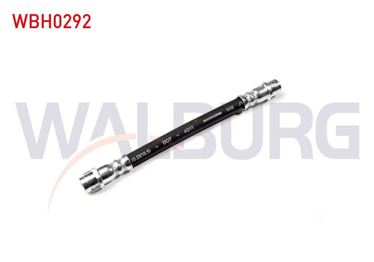 WALBURG WBH0292 Brake Hose Rear Left-Right 140mm Audi A3 (8L1) 1996-2003 / Seat Leon (1M1) 1999-2006 / Sea — Brake Hydraulics