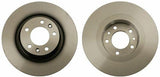 TRW DF4945 Rear Brake Disc - High Carbon Steel, 5 Bolt Holes — Brake Rotors & Drums