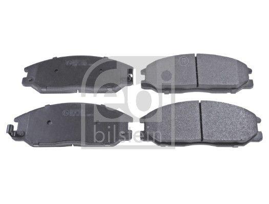 Febi Bilstein 116324 Brake Pad Brake Front Ssangyong Actyon 08/12 Kyron 08/12 Hyundai Santafe 01/06 Trajet 01/