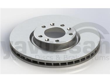 FRENDI 28679 Disc Front (Ad) 11 > Pt.308-407-508-C4.Picasso-C5 1.2Vti-1.6-2.0Hdi 18 > Partner-Berlingo | Set of 2