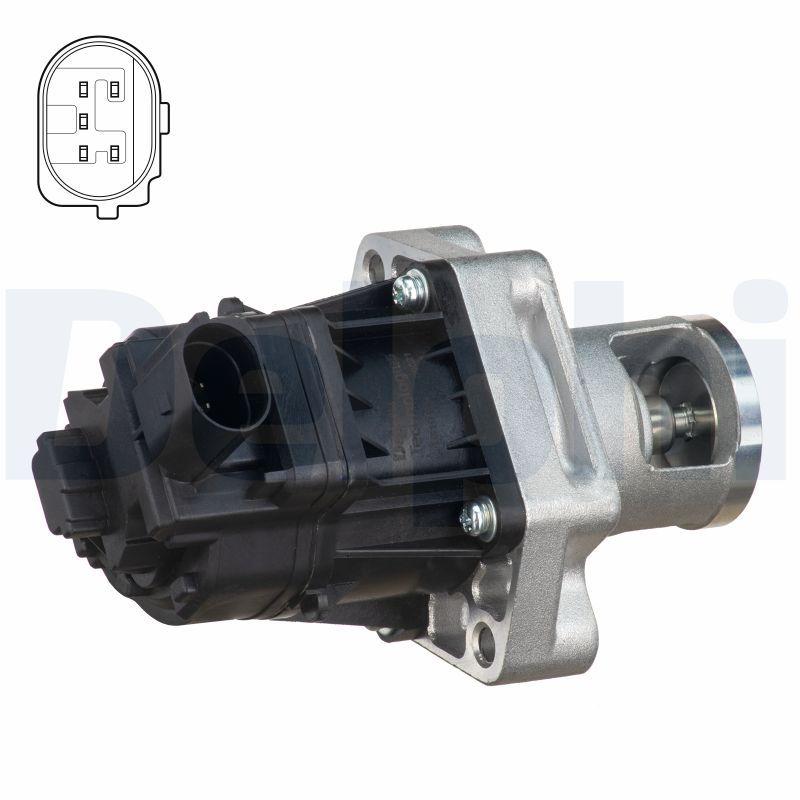 Delphi EG10496-12B1 EGR Valve (Fiat Egea-Linea-Doblo-500×1.6 JTD / Alfa Romeo Giulietta 2.0Jtdm MiTo 1.6Jtdm 2.0Jtdm)