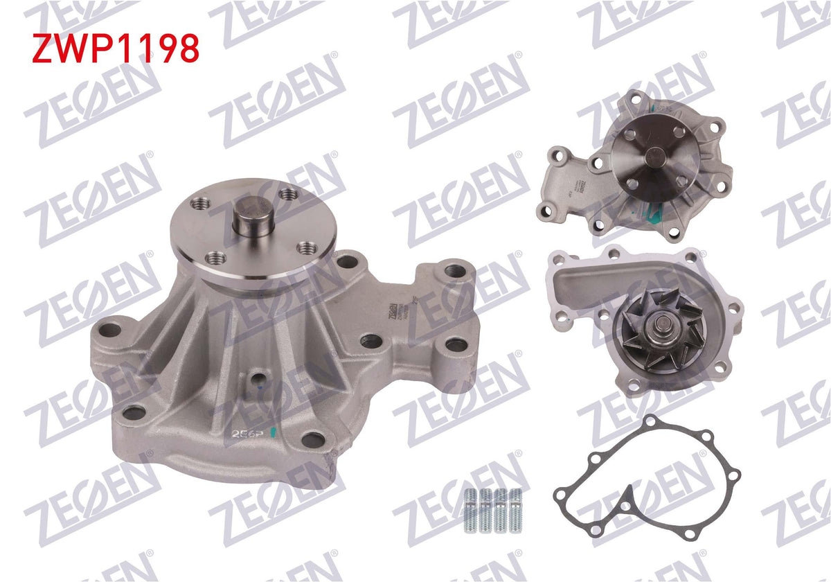 Zegen ZWP1198 Water Pump Ford Ranger 2.5 TDCi (Wlaa) 2002-2006 / Ranger 2.5 TDCi (Wlaa) 2006-2011 / — Water Pump & Thermostat