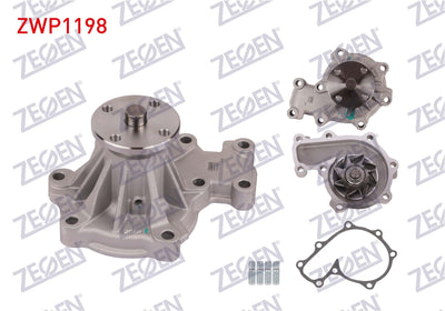 Zegen ZWP1198 Water Pump Ford Ranger 2.5 TDCi (Wlaa) 2002-2006 / Ranger 2.5 TDCi (Wlaa) 2006-2011 / — Water Pump & Thermostat