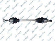 gsp complete left axle assembly p207, front view of gsp axle assembly, side view of gsp left axle assembly GSP Left Axle Assembly P207 - Complete Kit for Car Owners & Mechanics | 25.8 in Length GSP Left Axle Assembly P207 - Complete Kit for Car Owners & Mechanics left-axle-assembly, car-parts, gsp, automotive-repair, mechanics, car-owners, vehicle-maintenance, axles, complete-axle-kit, ai-generated