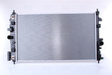 Nissens Radiator for Opel Insignia A B16DTH-B20DTH - Built-in Oil Cooler — Oil System