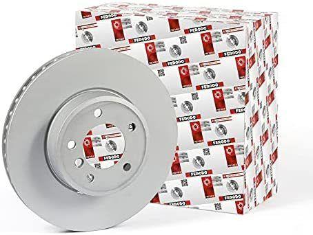 FERODO Audi S3 2016 Front Brake Disc Set - Replacement Parts for 2.0 TFSI Motor — Brake Rotors & Drums