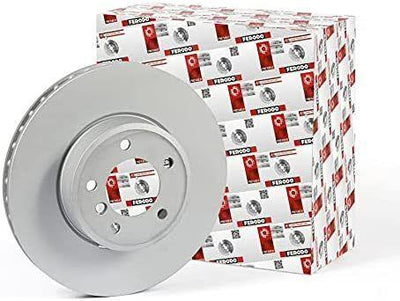 FERODO Audi S3 2016 Front Brake Disc Set - Replacement Parts for 2.0 TFSI Motor — Brake Rotors & Drums