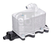febi-oil-cooler-e60-e63, high-quality-oil-cooler-for-automatic-transmission FEBI Oil Cooler - E60 / E63 / E64 / E65 M-47 N / M-57 N Transmission | 142 mm FEBI Oil Cooler E60 / E63 - High-Quality Automatic Transmission Component febi, oil-cooler, automatic-transmission, e60, e63, e64, e65, car-maintenance, mechanics, ai-generated