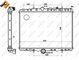 NRF Motor Water Radiator C5 P406 — Radiators & Fans