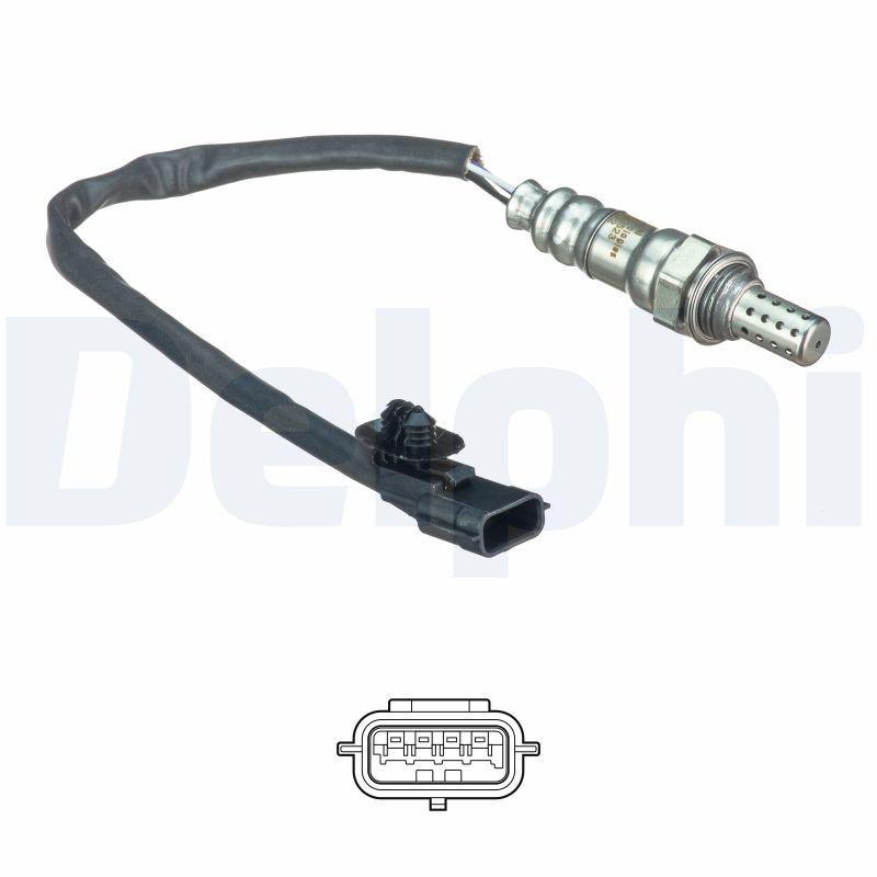 Delphi Lambda Sensor ES20523-12B1 - Compatible with Megane, Clio and 2 more models — Oxygen & Air-Fuel