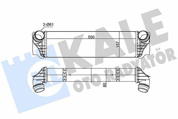 kale turbo radiator intercooler, KALE intercooler specifications, KALE intercooler installation details KALE Turbo Radiator Intercooler - Compatible with 5-Series F10, F07, F11 | 550 mm Length KALE Turbo Radiator Intercooler for 5-Series F10 F07 F11 kale, turbo-radiator, intercooler, 5-series, f10, f07, f11, car-maintenance, car-parts, ai-generated