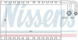 NISSENS 92235 Evaporator - Compatible with E-60 / 61 / 63 / 64 — Condensers & Evaporators