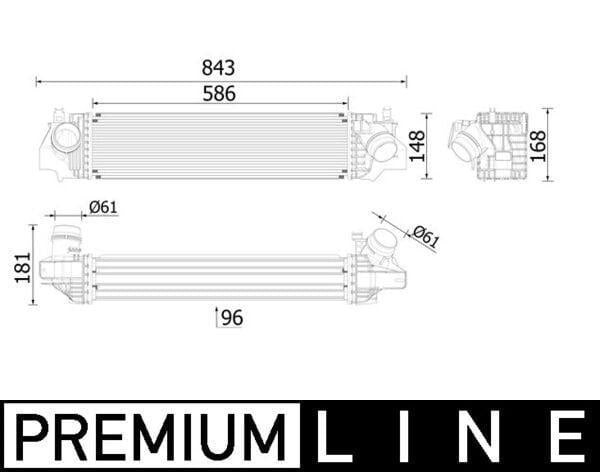 mahle intercooler ci617000p for f-45 f-46 f-48 b-37 b-47 b-48, mahle intercooler technical specifications, mahle intercooler packaging dimensions MAHLE Intercooler CI617000P - Turbo Radyatörü for Car Owners & Mechanics | 586 mm x 148 mm x 96 mm MAHLE Intercooler F-45/F-46/F-48 B-37/B-47/B-48 mahle, intercooler, automotive-parts, turbo-radiator, car-owners, mechanics, air-cooling, performance-parts, engine-cooling, ai-generated