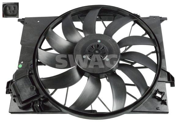 SWAG 10 10 7456 Fan Mercedes W211/W221/C216/R199 02-13
