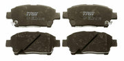 trw front brake pads for toyota yaris and corolla, high quality brake pads set for toyota vehicles TRW Front Brake Pads - Reliable Braking for Toyota Yaris 2002-2006, Corolla Verso 2001+ | High Quality Parts TRW Front Brake Pads for Toyota Yaris & Corolla trw, front-brake-pads, toyota-yaris, toyota-corolla, brake-parts, mechanics, car-owners, braking-system, audiable-wear-indicator, ai-generated