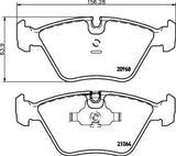 HELLA Pagid Brake Pad Set - BMW E32 E34 — Brake Pads