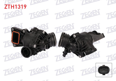 Zegen ZTH1319 Thermostat Complete with Switch 103 C Mercedes E Series (W212) E300 — Water Pump & Thermostat
