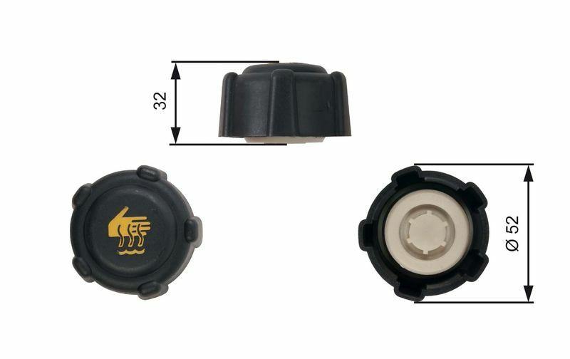 GATES RC223 Expansion Tank Diameter - High Pressure Diameter for Renault/Dacia Owners & Mechanics — Hoses & Tanks