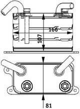 MAHLE Oil Cooler - Performance for 03-10 T.Porter.T5 2.5Tdi — Oil System