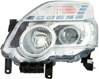 DEPO Nissan X-Trail Right Headlight - Black Housing for 2011-2013 Model Cars — Depo (Aydınlatma), Headlights