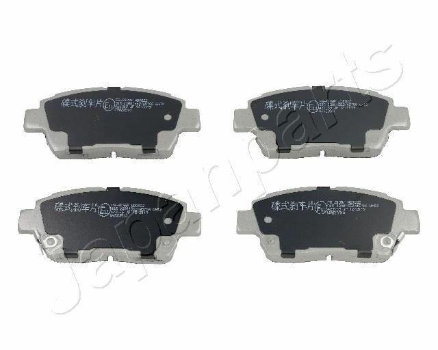 Japan Parts PA-203AF - Front Brake Pads for Toyota Yaris (99-05), Verso (02-07)