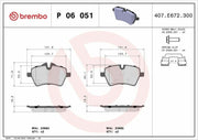 brembo p06051 brake pads front view, brembo p06051 dimensions and specifications BREMBO P06051 Brake Pads - Reliable Front Disc Brake Solution for Mini | 132 mm Width BREMBO P06051 Brake Pads for Mini brembo, brake-pads, mini-parts, automotive, car-care, mechanics, high-performance, braking-system, car-owners, ai-generated