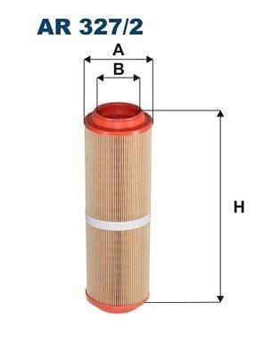 FILTRON AR327-2 Air Filter - 02-06 Vaneo 1.7CDI — Air & Cabin Filters