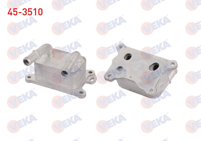 Veka 45-3510 Oil Cooler Single Renault Clio IV 0.9 TCE-1.3 TCE 2012 — Oil System