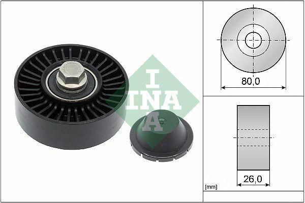 INA 532051210 - V-Belt Tensioner for BMW E-Series Models — Pulleys & Tensioners