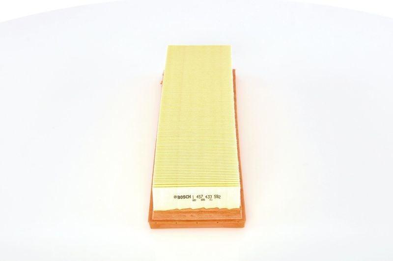 bosch-air-filter-1457433592, high-quality-air-filter-for-307-c4 BOSCH 1457433592 - High-Quality Air Filter for 307-C4 1.4 16V | 1.5 in x 4.0 in x 2.0 in BOSCH 1457433592 Air Filter bosch, air-filter, 307-c4, auto-parts, engine-performance, car-maintenance, vehicle-accessories, engine-air-filter, ai-generated, car-filter