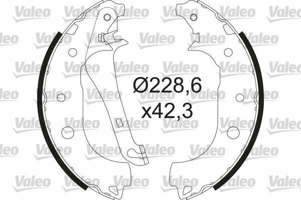 Valeo 564207 Brake Pads for Ford Ecosport 1.0