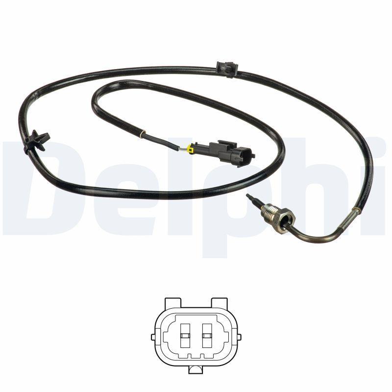 Delphi TS30179 Exhaust Temperature Sensor for Corsa D Z13dtj — Temperature Sensors & Switches