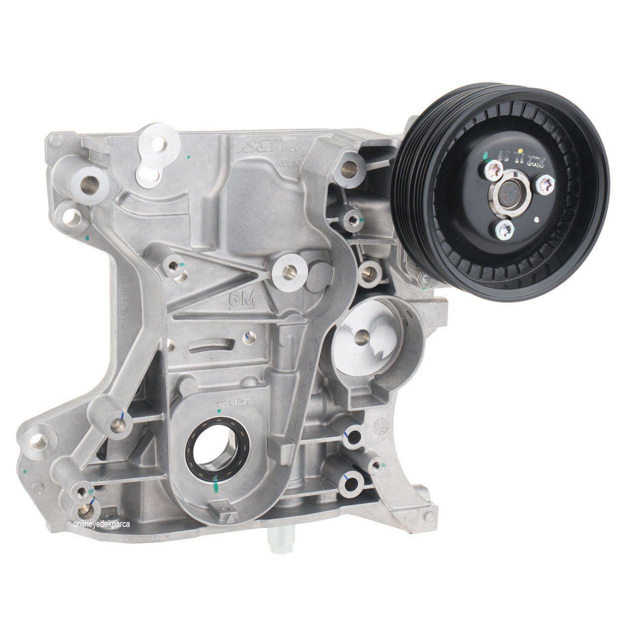 opel insignia oil pump front view, opel insignia oil pump assembly, general motors oil pump for opel insignia General Motors Opel Insignia Oil Pump - Original Part for 1.6L Gas Engines (115-180 HP) | PSA 25195117 Opel Insignia Oil Pump - 1.6L Gas Engine opel-insignia, oil-pump, general-motors, spare-parts, engine-components, car-maintenance, mechanics, gasoline-engines, original-parts, ai-generated