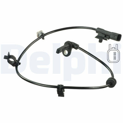 Delphi SS20350 ABS Sensor Rear Astra J Cruze Cascada Opel Chevrolet — Brake Sensors & ABS