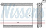 Nissens 92317 Radiator - Evaporator for L200 2.5 4D56 Models — Condensers & Evaporators