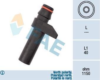 FAE 79187 Crankshaft Position Sensor - Compatible with Various Models — Engine Management Sensors