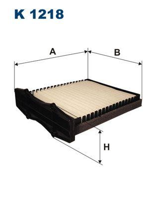 Filtron K1218 Cabin Air Filter Land Rover Freelander 98-06 — Air & Cabin Filters