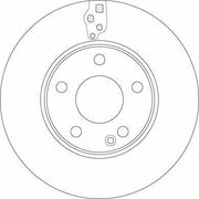 trw df6548 front brake disc, trw df6548 brake disc for a series, trw df6548 brake disc for b series TRW DF6548 Front Brake Disc - Compatible With A160 A180 B160 B180 | 280mm, Ventilated TRW DF6548 Front Brake Disc - Compatible With A & B Series Cars trw, fren-diski, brake-disc, car-parts, a-series, b-series, automotive, mechanics, car-owners, ai-generated