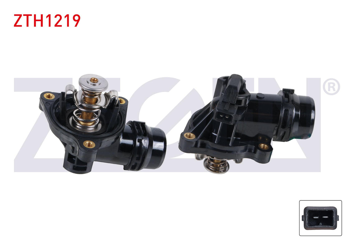 Zegen ZTH1219 Thermostat Complete Electric 105 C BMW 3 Series (E90) 320 i-318 i 2005-2011 / (E46) 3 — Water Pump & Thermostat