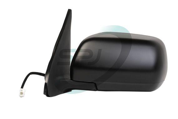 Spj E3762 Outer Rear View Mirror i30 Electric Folding Mirror 07 / 12 Primed with Turn Signal (without Heating) Right