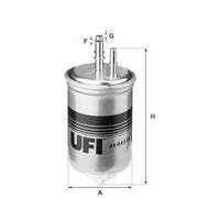 ufifuel-filter-focus-mondeo, UFI fuel filter technical specifications UFI Fuel Filter 24.445.00 - High Efficiency for Focus & Mondeo | Fits Multiple Models UFI Fuel Filter for Focus & Mondeo Models ufifuel-filter, ford-focus, ford-mondeo, automotive-replacement, fuel-filter, car-maintenance, mechanics-tools, ai-generated, car-owners, engine-performance
