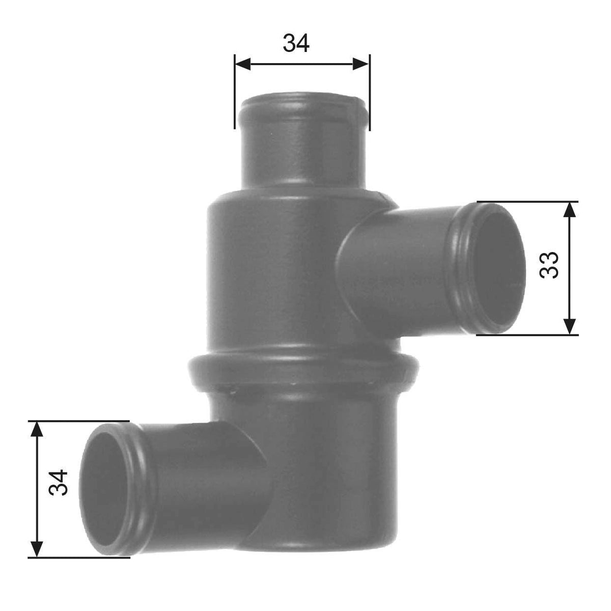 Gates TH14580 Thermostat Lada 111 Nova Toscana Vega Niva 1,5-1,7 — Water Pump & Thermostat