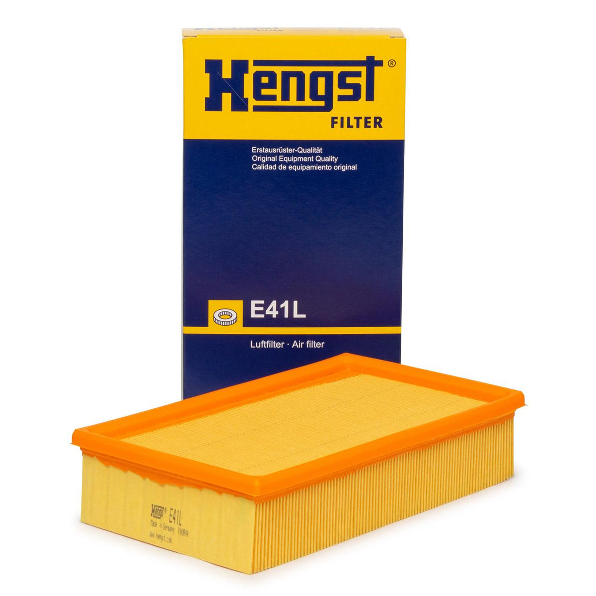 Hengst E41L Air Filter - Compatible with BMW E36 316i-318i — Air & Cabin Filters