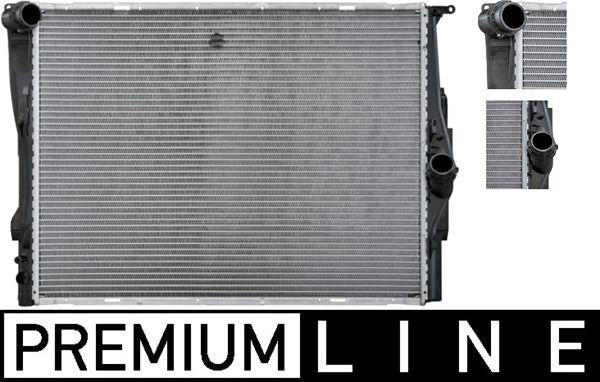 Mahle CR1087000P Motor Su Radiator BMW E81 E82 E87 E88 E90 E91 E92 E93 X1 E84 Z4 E89 N43/N45/N46/N52 04-16 — Radiators & Fans