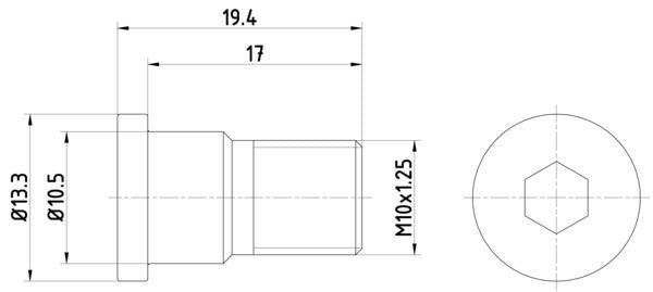 Textar TPM0007 Stud Corsa D Bm 07