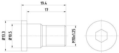 Textar TPM0007 Stud Corsa D Bm 07