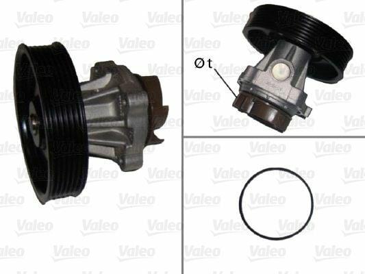 VALEO Water Pump - Heavy Duty Cooling Solution for Doblo, Palio, Astra — Water Pump & Thermostat
